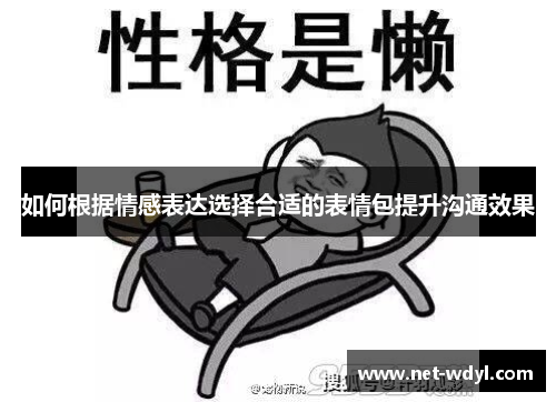 如何根据情感表达选择合适的表情包提升沟通效果