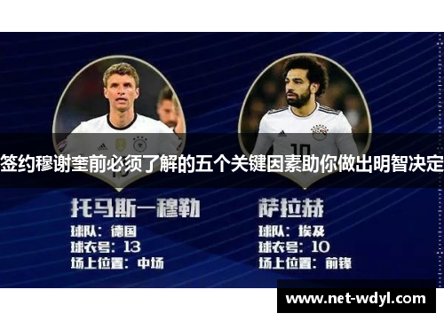 签约穆谢奎前必须了解的五个关键因素助你做出明智决定